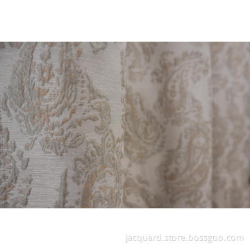 High Quality Jacquard Damask Stripe Fabric